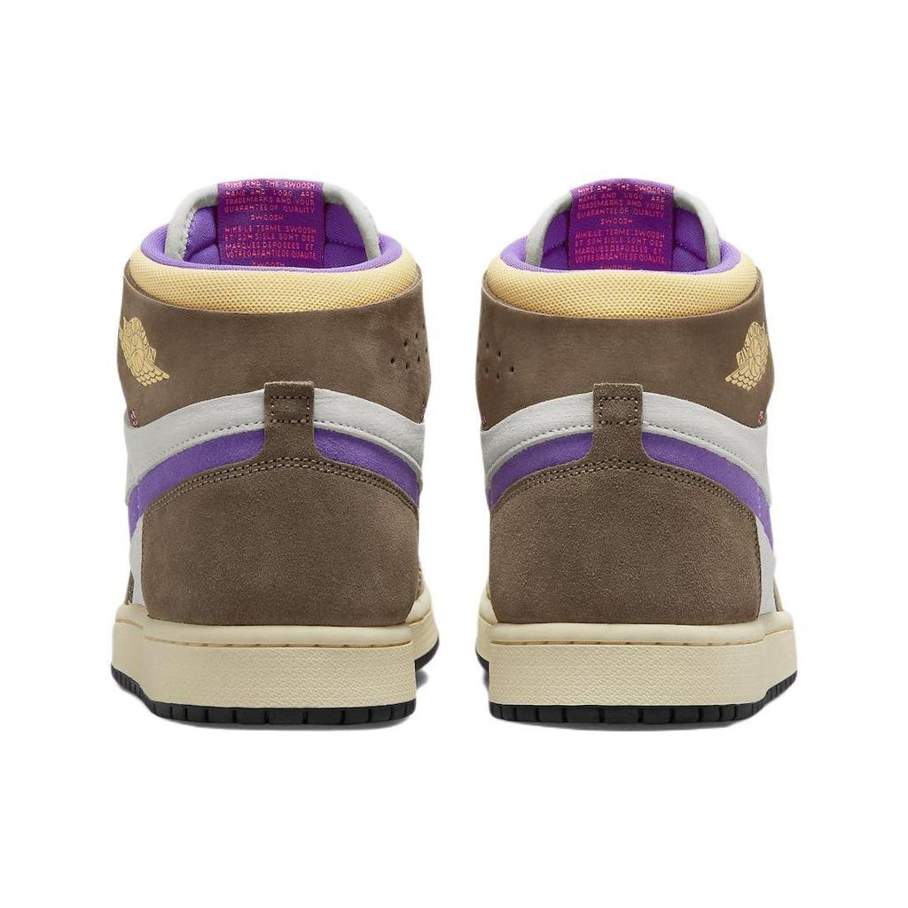 Air Jordan 1 High Zoom Comfort 2 Palomino Men Sneakers Brown Wild-Berry Desert DV1307-205