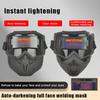 Auto Darkening Welding Helmet Welder Protector Helmet Detachable Welding Mask Head-mounted Breathable Welding Protector Helmet