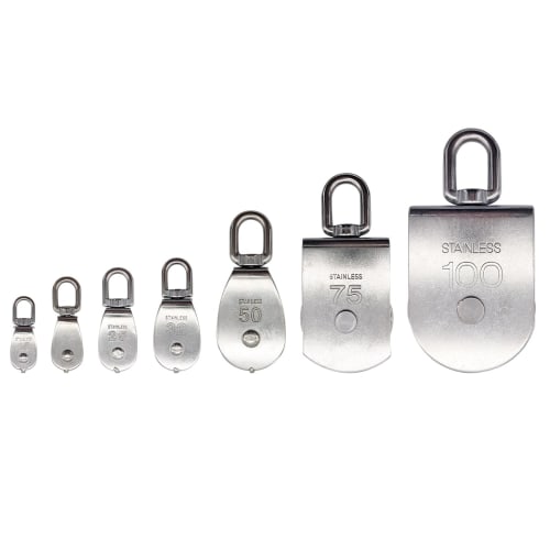 simPLEISURE Stainless Steel Pulley, M15, Set of 5 (ya010013a05n0)