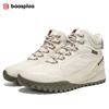 Women's Winter Waterproof  Warm Plush New Women's Cotton Shoes Winter High Top Cotton Shoes Snow Boots Outdoor Hiking Boots