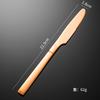 Stainless steel tableware knight western food knife and fork tableware set steak knife and fork premium fork spoon