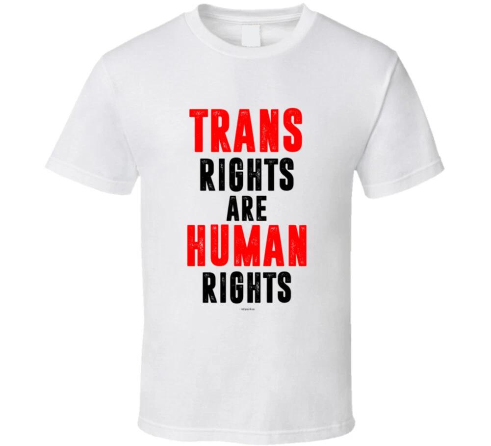 

Trans Rights Are Human Rights Lgbtq Trans Gender Community T Shirt 3XL