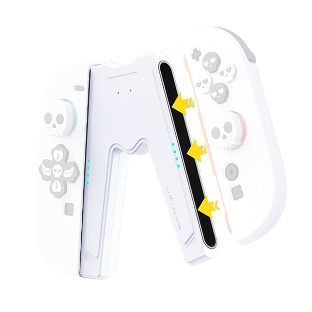 

Magnetic Charging Grip Bracket For Nintendo Switch 2/OLED/NS/Lite Game Controller Charging Dock For Switch Game Accessories