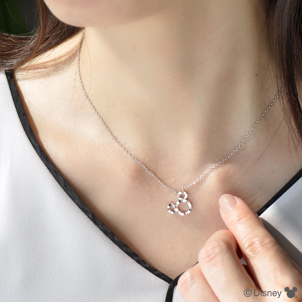 Disney Mickey Mouse Silver Pendant with Cubic Zirconia VPCDS 20166