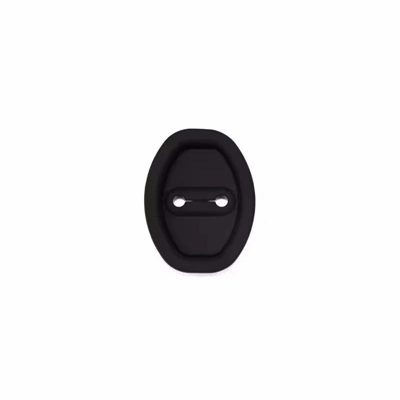 

Автомобильный демпфер двери заглушка Силиконовая пряжка дверного замка защитный чехол от удара Модернизированная силиконовая защелка автомобильного дверного замка крышка