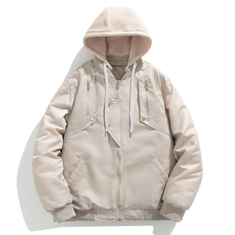American High Street Tooling Jacket Coat Men's Autumn and Winter Casual Baseball Uniform Retro Pilot Couple Coat