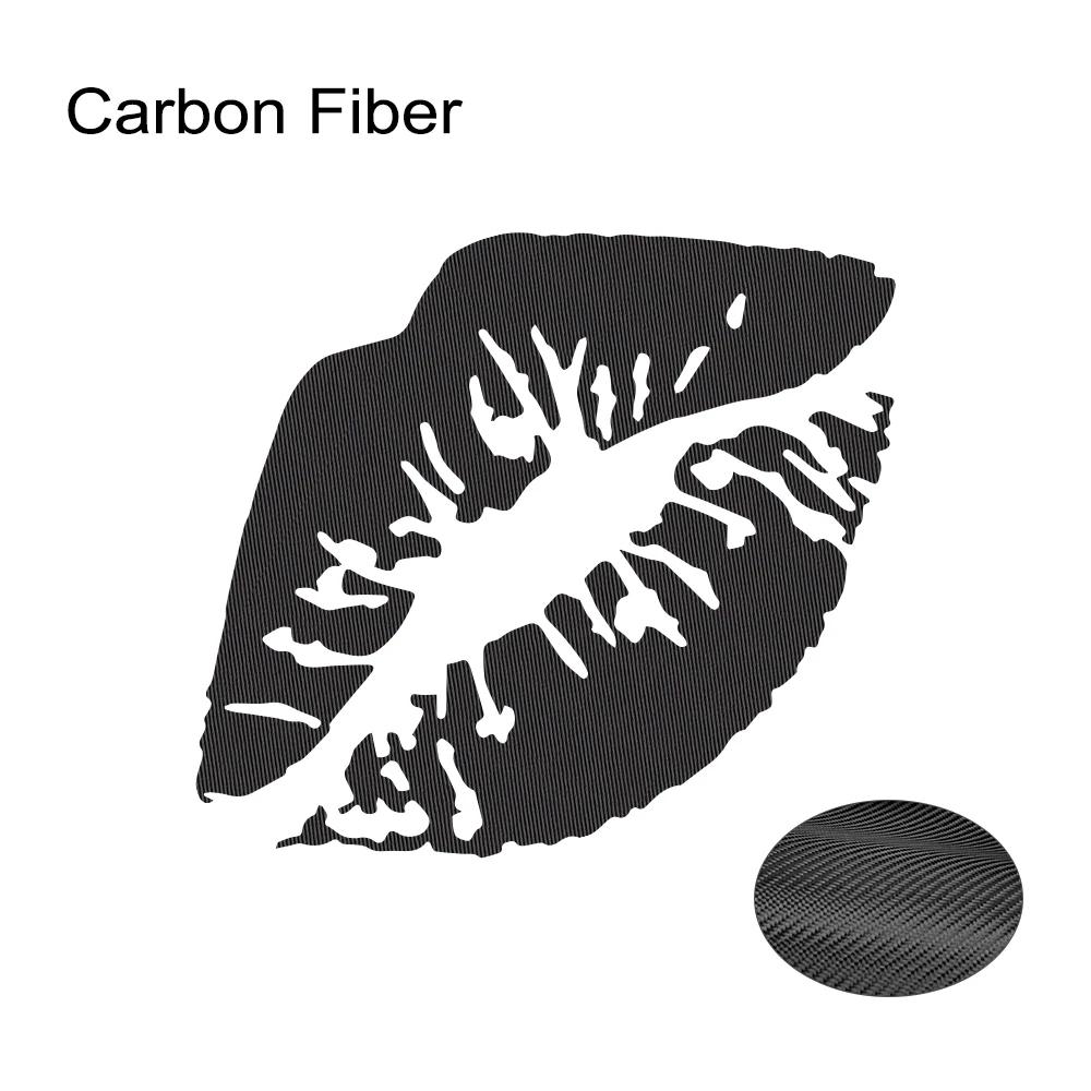 Car Stickers Kiss Lips Truck Window Door Laptop Vinyl Decals Windshield Motorcycle Waterproof Cute Decoration Car Accessories