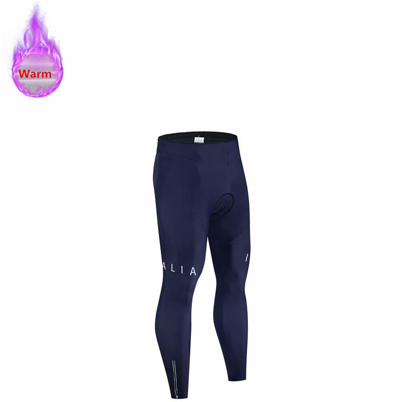 Italia Winter Thermal Fleece Long Sleeve Cycling Jersey Set Bib Pants Ropa Ciclismo Bicycle Clothing MTB Bike Mens Pro Team Suit