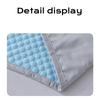 Federe Fresche Traspiranti Morbide Biancheria da Letto con Eleganti Fantasie Bordatura con Nappe e Chiusura a Busta Lavabili in Lavatrice Comfort Estivo per Chi Soffre il Caldo