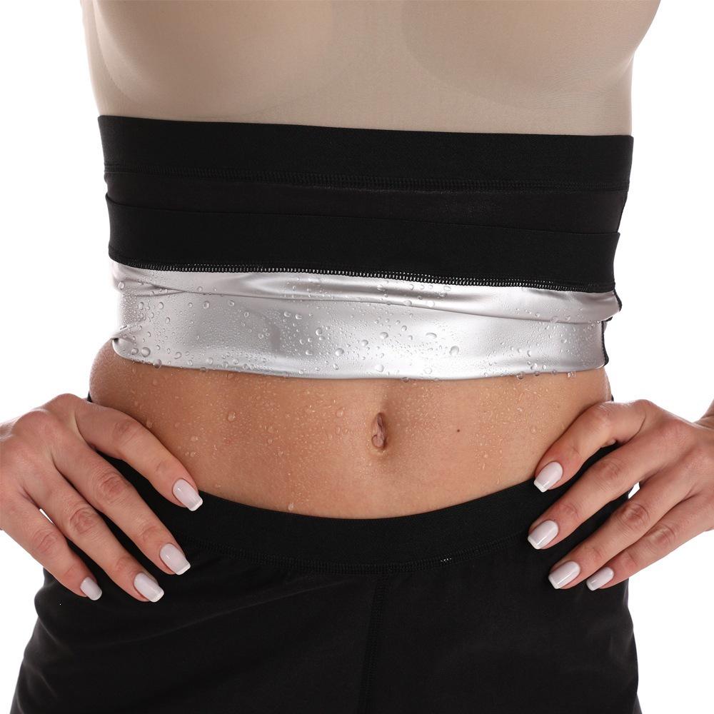 Women's Extreme Sweat Waist Trainer Belt for Yoga, Running, and Fitness Body Shaping