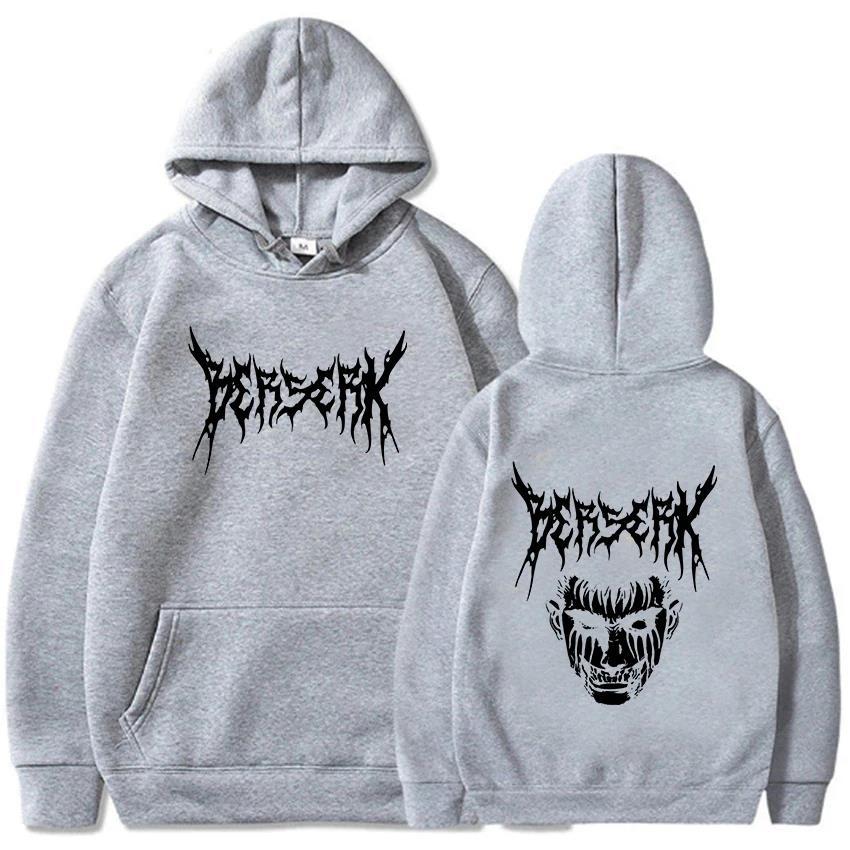 Japan Anime Berserk Guts Harajuku Hoodies Sweatshirt Gothic
