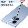 Applicable To Honor 11GT Plain Leather  Case Honor 11 GT Fine Hole Metal Lens Anti-drop All-inclusive  Case