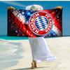 1pc Bayern Munich Beach Towel, Comfortable and Thick, and Swimming/Bath/Picnic/Camping Towel, Suitable for Seaside Beaches