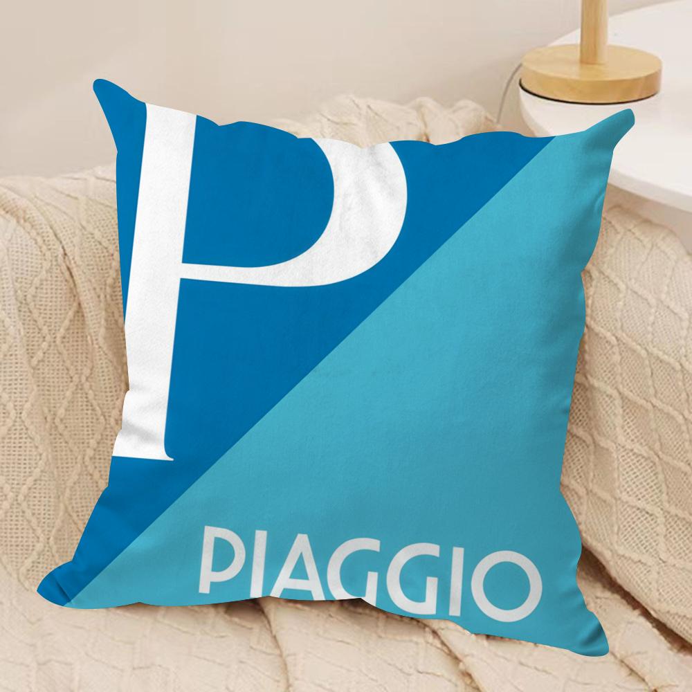 PPiaggio Cushion Cover Short plush Doublesided Print Square Throw Pillow Covers Sofa Home Cushion Decor