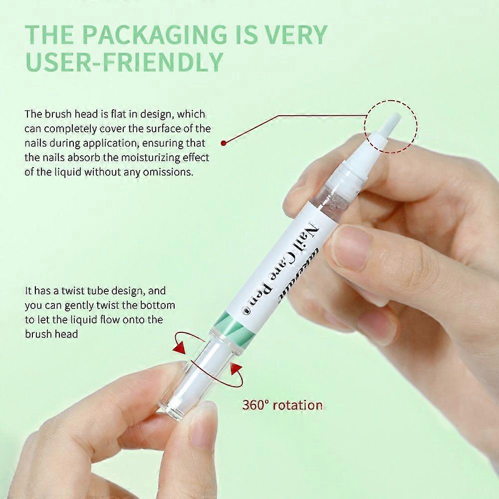 Nail Care Pen - Original Austrian Formula with Tea Tree Oil, Vitamin E & Aloe Vera for Nail Fungal Infection Treatment, Portable Nail Fungus Pen