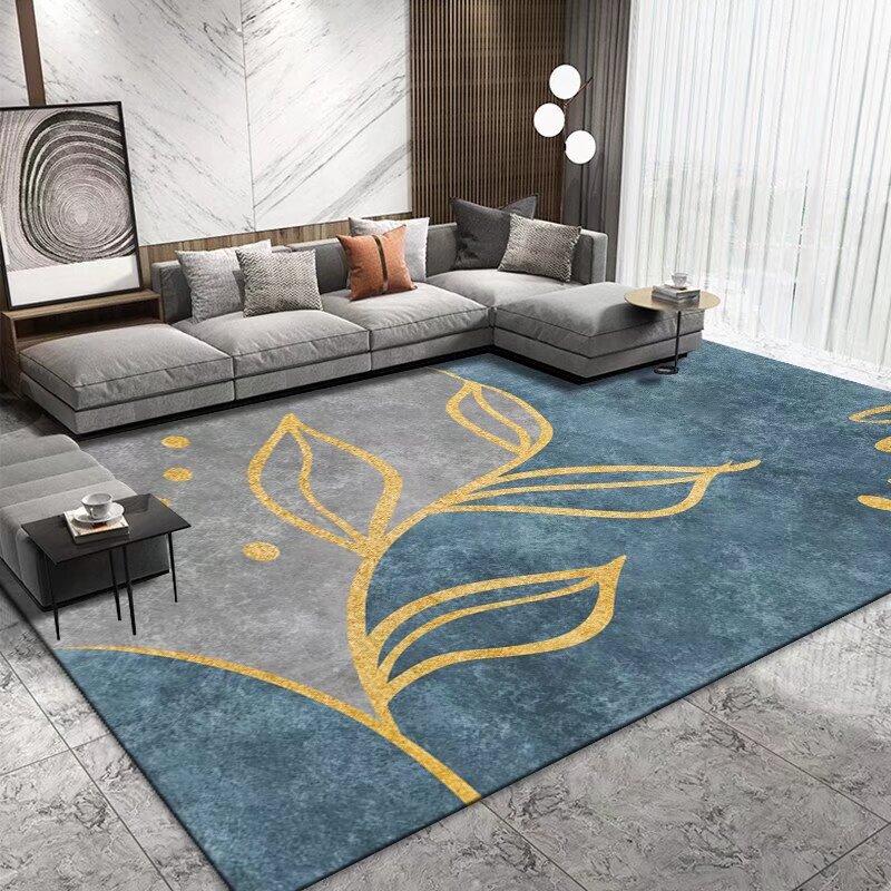 

Light Luxury Geometric Large Carpets for Living Room Modern Decoration Home Bedroom Rug Soft Non-slip Coffee Tables Mat 200x300 60*90cm