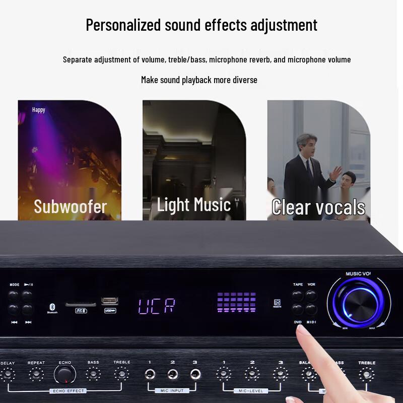 HuiDu HY-410 KTV & Stage Integrated Power Amplifier (CN Version)