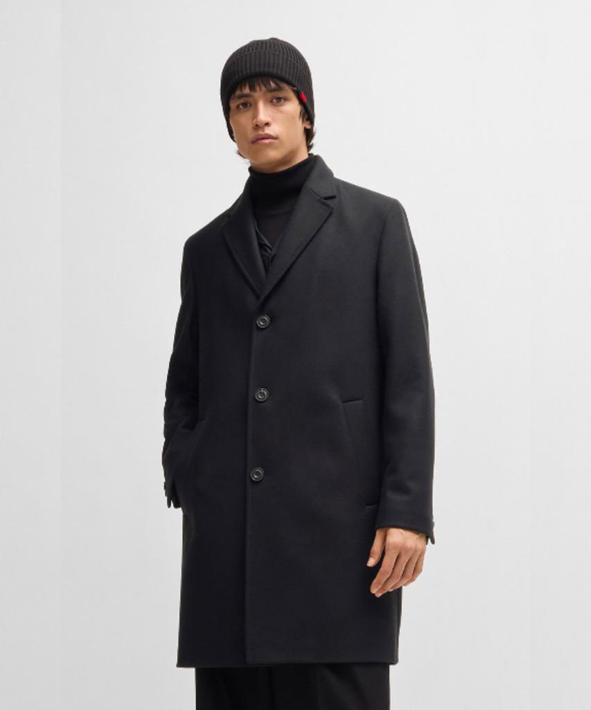 Hugo Wool Blend Single Coat Regular Fit 50528809_001