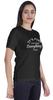 Inkmeso Crew Neck T-shirt   Its Fine I'm Fine Everything Is Fine" Letter Printed Inspirational Jersey Top For
