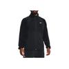 Under Armour Solid Color Logo Print Zip-Up Collar Jacket Men Outerwear Black 1373872-001