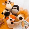 Dog Giraffe Plush Toys Lion Forest Animal Doll Monkey Plush Stuffed Toy  Boys Girls