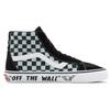 SE Bikes x Vans Sk8-Hi Reissue Big Ripper - Schwarz Reflektierendes Schachbrettmuster Unisex Sneaker Plume VN0A4BV8A0E