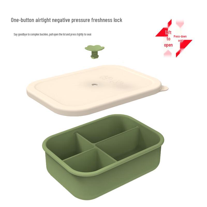 Microwaveable Silicone Bento Lunch Box