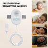 Bedwetting Sensor Rechargeable Bed Wetting Alert for Children Pee Alarm Bedwetting Monitor Sensor with Sound & Vibration Alerts