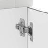 Kitchen Base Cabinet Porto White Particleboard