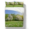 Huahai Serie Digitaldruck Bettbezug Kissenbezug Zwei- oder Dreiteiliges Set Polyester