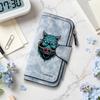 Cool Wild Boar Pattern Long Wallet Fashion Multi Slot Portable Forever Purse