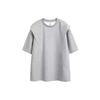 Summer Men's Casual Short Sleeve Simple Fashion Trend Retro Round Neck Slim Fit Pullover Casual Short Sleeve T T-shirt