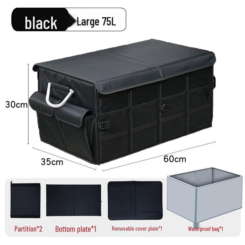 Foldable Car Trunk Storage & Organizer for Camping and Outdoor Use