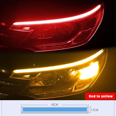 Motorcycle Turn Signal Lamp Led Running Lights Tail Light Drl Decoration Strip