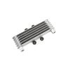 Universal Motorcycle Oil Cooler 5-Layer Radiator M10 M12 For Honda Kawasaki KTM Dirt Pit Bike Engine Cooling System Accessories