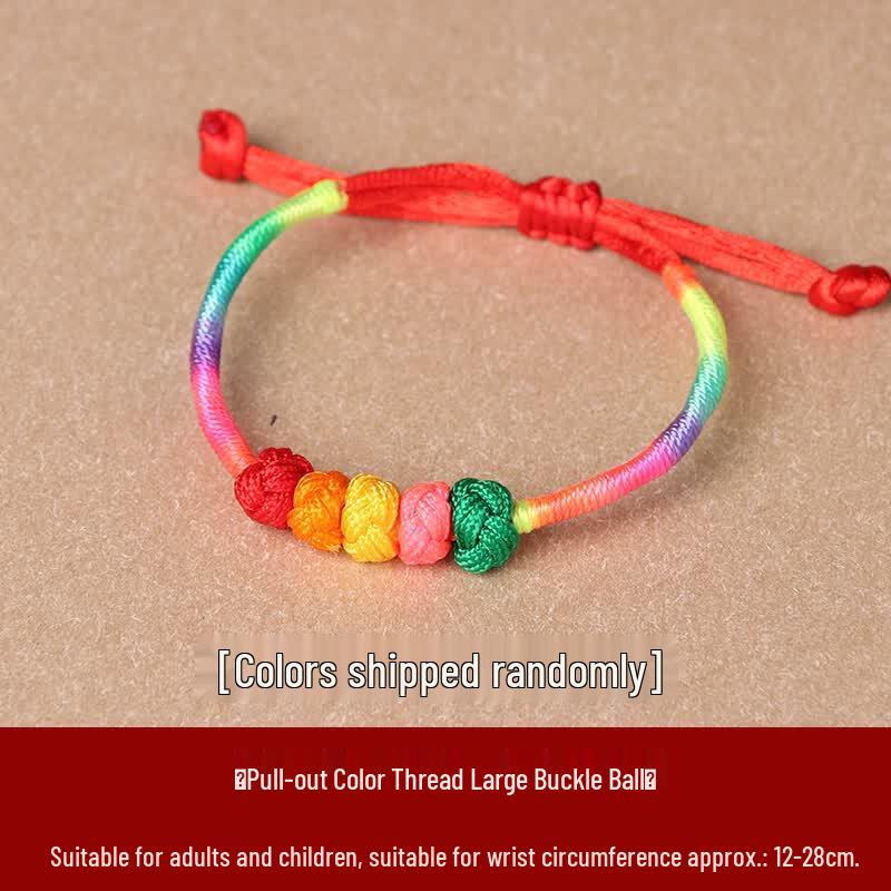Colorful Hand-Woven Bracelet