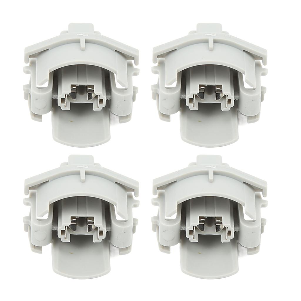 4 Pcs Brake Taillight Socket Bracket 34102 S60 003 License Plate Light Bulb Housing for Accord Civic CR‑V Fit Odyssey