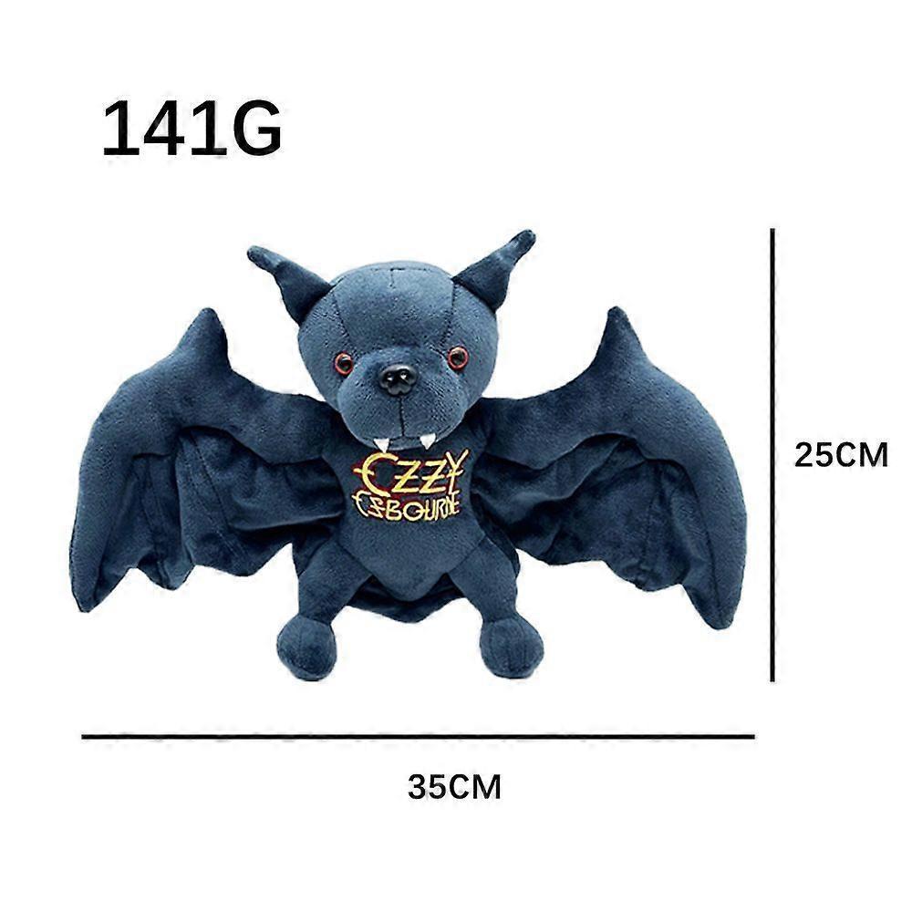 Ozzy Osbourne Fledermaus Plüschtier Ozzy Fledermaus Plüschtier Weiches Kuschelkissen Puppe Dekor Spielzeug Fans Andenken Geschenk