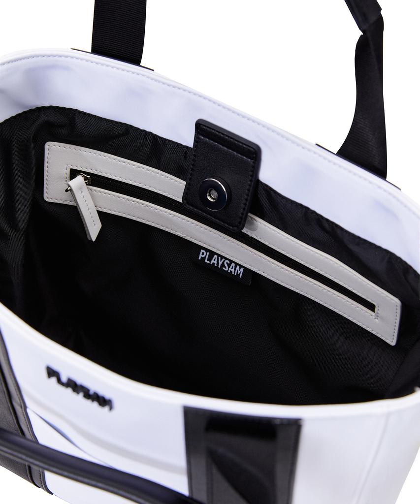 Playsam Essential Tote Bag / White