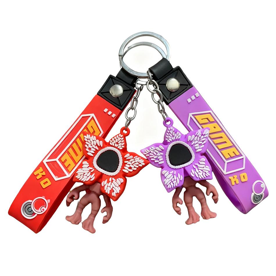 Stranger Keychains Backpack Decorations Party Gifts Back To School Season Friends Accessory Parts Christmas Model Doll Toy Gift