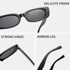 Latest Vintage Retro Small Frame Rectangular Fashionableable Sunglasses for Women Jelly Colored Sunshade Sun Eyeglasses UV400 Glasses