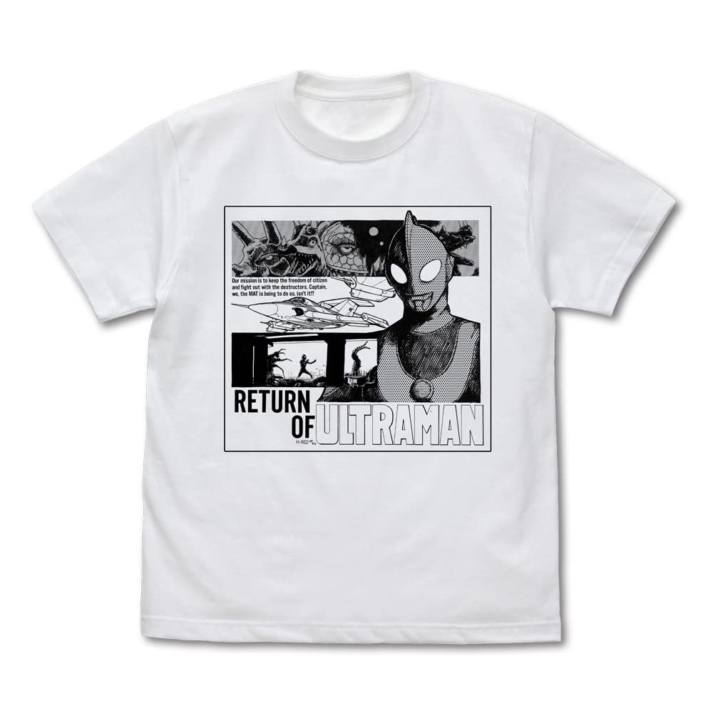

[COSPA] The Return of Ultraman Hideaki Anno Illustration Ver. T-shirtWHITE-XL