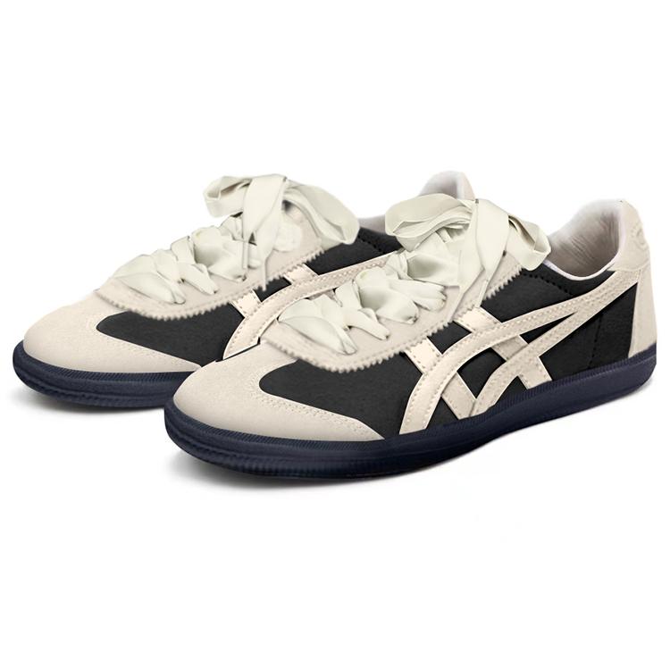 ONITSUKA TIGER Tokuten Low Top Skateboard Shoes Unisex Beige White Black 1183A907-021(TeamY-)