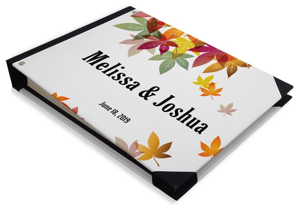 Darling Souvenir Blue Tree & Love Birds Cage Printed Wedding Guest Book Hardbound Cover Sign In Book Registry Scrapbook-7 x 9