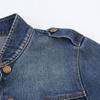 2026 summer new European and American cross-border women's clothing street denim strap buckle jacket w021 83061