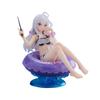 Anime Figure Elaina Action Figures Sitting Posture Swimsuit Version Elaina Figurine PVC Model Toys Collections Statue Gifts 10cm