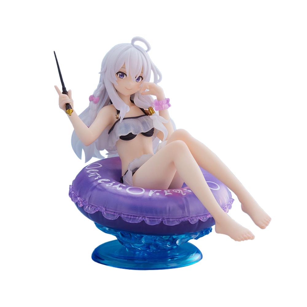 Anime Figure Elaina Action Figures Sitting Posture Swimsuit Version Elaina Figurine PVC Model Toys Collections Statue Gifts 10cm