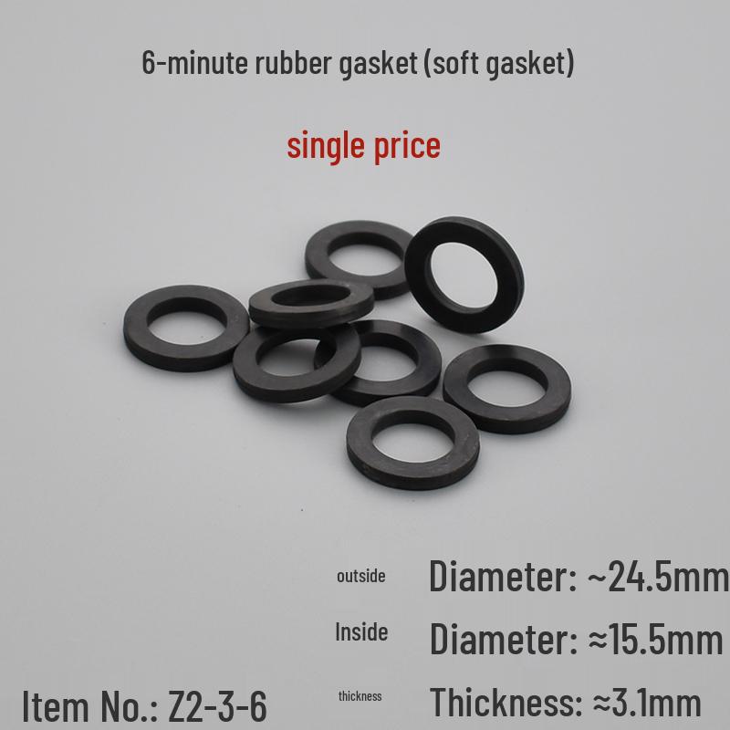 Jeu de Joints Souples en Caoutchouc Silicone et Joints Durs en PTFE - Différentes Tailles Disponibles