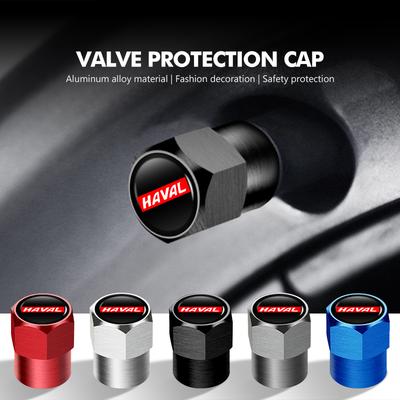 For Haval Car Tire Valve Protection Cap Rim Stem Dust-proof Cover Accessories H5 H7 H8 H9 M4 M6 F5 F9 F7X F7H H2S Jolion Great