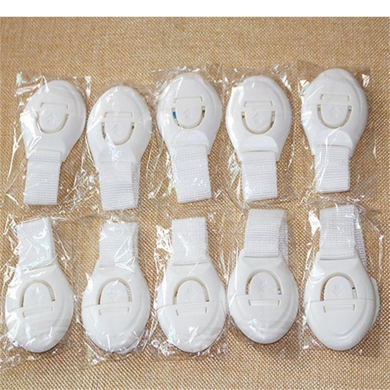 Bulk Pack 5/10/20/50pcs Kids Safety Door Locks Child Proof Cabinet Locks Baby Security Protector for Drawers Doors Cabinets
